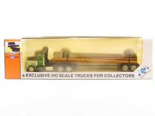 Ho 1/87 Scale Con - Cor 0004 - 001006 Miller Trucking Tractor & Log Trailer