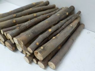 42 Real Natural 13 " Wood Logs For Your Lumber Yard,  Log Cars Or Flatcars G Scale