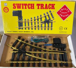 Aristo - Craft Trains Art - 11205 G Scale Remote Right Hand Switch Track