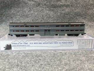 Wheels Of Time N Southern Pacific 1957 Bi - Level Commute Coach Two - Tone 3723