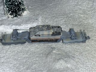 Minitrix N Scale German WWII Heavy Flat Jagdpanther Winter Camo Fleischmann Roco 3