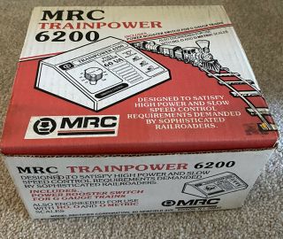 Mrc Trainpower 6200 Includes Power Booster Switch For G Trains