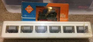 Roco Hoe 4150 Locomotive And 6 Microtrains Coal Carts Runs On N Scale Track