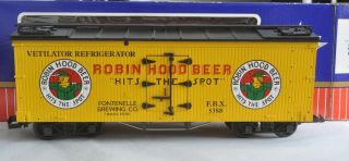 G - Usa Trains 1657 Robin Hood Beer Reefer Fontenelle Brewing Omaha Fbx 5388