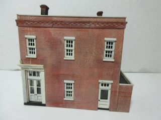 HO SCALE 1:87 CLARK GRUBER & CO.  BANK & TWO STORY BUILDING, 3