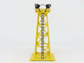 O Scale Mth Rail King 30 - 9025 Floodlight Tower 395 - Powered