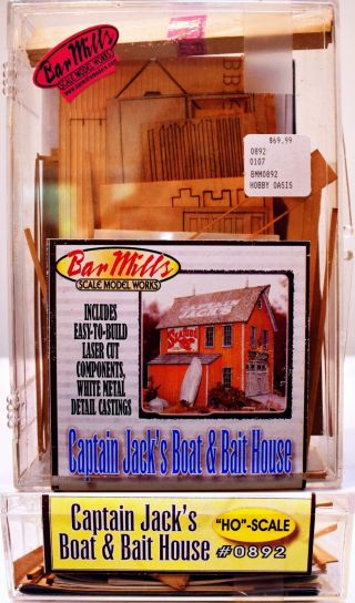 Captain Jack’s Boat & Bait House 0889 Ho Craftsman Laser Bar Mills Ho Kit S24.  3