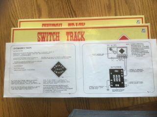 TWO G SCALE ARISTO CRAFT ELECTRIC SWITCH TRACKS 3