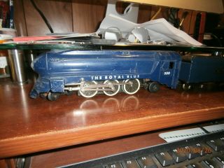 American Flyer S - Scale 4 - 6 - 2 Steam Locomotive - - The Royal Blue - 350 - - Parts Only