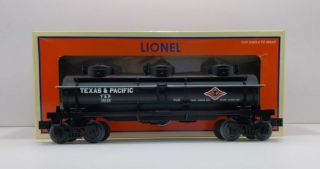 Lionel 6 - 36128 Texas & Pacific 3 - Dome Tank Car Ln/box