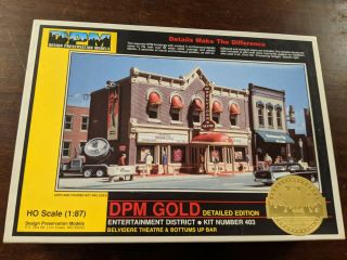 Design Preservation Models Dpm Gold Detailed Edition Entertainment District Kit