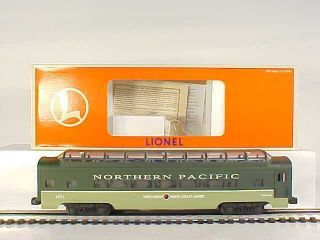 Lionel 6 - 19170 Northern Pacific Full Vista Dome Coach Ln/box