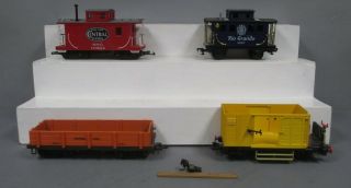 Kalamazoo,  Piko & Other G Scale Assorted Freight Cars [3]