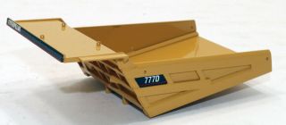 Ccm Brass Caterpillar 777d Dump Box For Load Underside Is 1/87 Ho