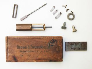 Steam Engine Project in Brown & Sharpe Wood Box 3