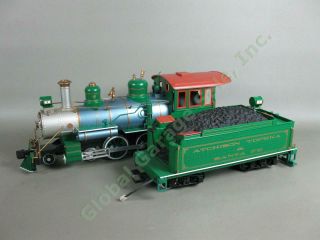 Bachman Big Haulers 90 - 0100 G - Scale Locomotive Engine & Coal Tender Train Set Nr