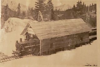 Nos Muir Models Donner Pass Wooden Snow Shed Kit For Ho Or Hon3