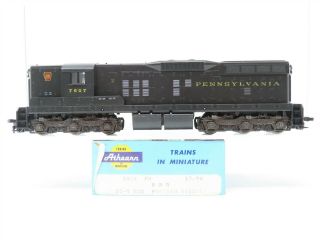 Ho Scale Athearn 3804 Prr Pennsylvania Sd - 9 Emd Diesel Locomotive 7607