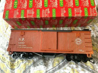 Lgb - G Scale - 4067 Southern Pacific Box Car - Boxed -