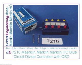 Ee 7210 Ln Marklin Control Box Circuit Divide Controller Likenew Obx Later Style