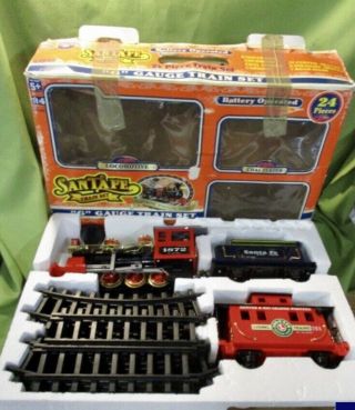 Lionel Boxed G Gauge Train Set Santa Fe