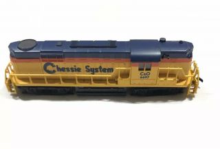 Model Power Chessie System C&o 6697 Train Alco R5 - 11 Vintage