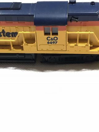 Model Power Chessie System C&O 6697 Train ALCO R5 - 11 Vintage 3