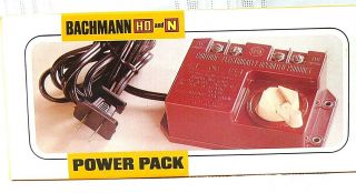 Bachmann Power Pack For Ho And N Trains