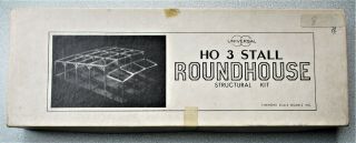 Ho Or Hon3: Three - Stall Roundhouse,  A Wood Kit,  Frame Only