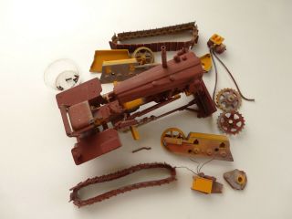 G Scale Broken Tractor For Junk Yard Clutter Or Reassembly