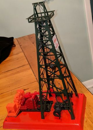 LIONEL OIL DERRICK and PUMP - GETTY OIL PRODUCTS No.  2305 O Scale 3