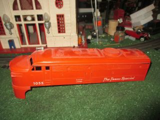 Lionel Post 1055 Texas Special Alco A Unit Shell Only Very Good Plus Orig Cond