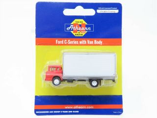 N Scale Athearn 10081 Ford C - Series Truck Van Body Vehicle