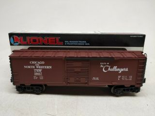 Vintage Lionel Chicago & Northwestern Boxcar O Gauge Train Freight Car 6 - 16617