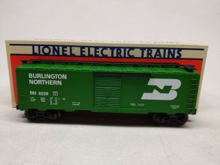 Vintage Lionel Burlington Northern Boxcar O Gauge Train Freight Car 6 - 6239