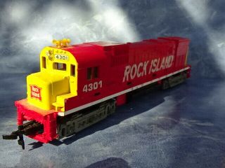 Tyco Vintage Ho Scale Rock Island 4301 Diesel Locomotive