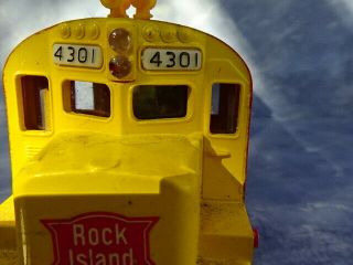 Tyco Vintage HO scale ROCK ISLAND 4301 Diesel Locomotive 2