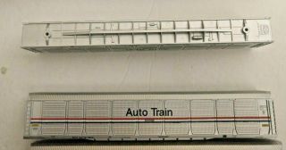 N Scale 3 Con Cor Tri Level Auto rack Amtrak Auto Train cars 3