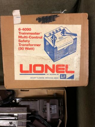 Lionel 6 - 4090 90 Watt Trainmaster Transformer Multi - Control Ac