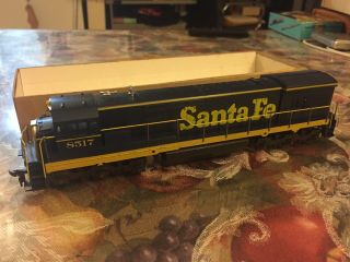 Ho Scale Athearn Atsf Santa Fe Ge U33c Diesel Locomotive Unpowered Dummy 8517