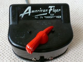American Flyer Transformer Model No 1 - 1/2 with ON - OFF Switch 3