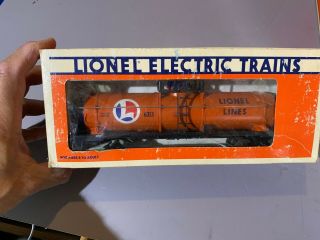 Lionel 6 - 6313 Lionel Lines Single Dome Tank Car