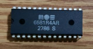 Mos 6581r4ar Sid C64 Commodore 64 - And /