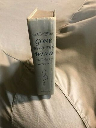 Vintage,  Gone With The Wind,  By Margaret Mitchell (1936 Book Club 1st Edition)