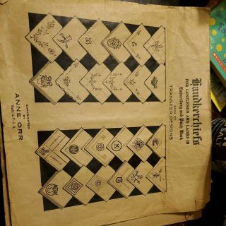 Royal Society Hot Iron Vintage Embroidery Transfer Designs Ann Orr Cross Stitch