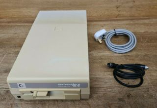 Commodore 1541c Disc Drive Fully Including Mains & Serial Cable
