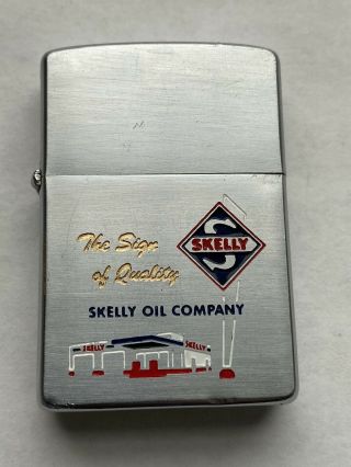 Rare 1960’s Skelly Oil Company Zippo Lighter