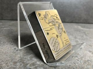 Japanese Zippo 1935 Windy Girl Double Sided Advertiser - Only 1000 Made 2