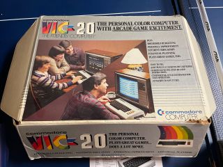 Vintage Commodore Vic - 20 Personal Computer Video Game System