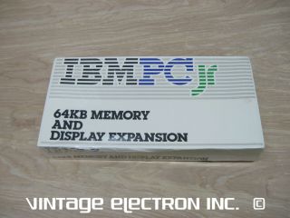 Ibm Pcjr (pc Jr) 64kb Memory And Display Expansion - &
